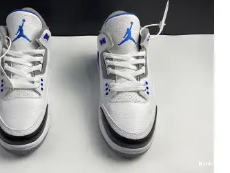 SHOES JORDAN 3 BLUE AIR CT8532-040 RETRO WHITE 0525